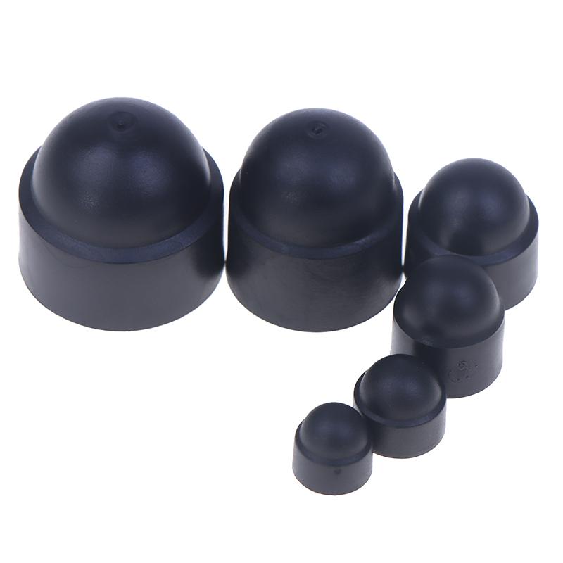 10Pcs M4 M5 M6 M8 M10 M12 Bolt Nut Dome Protection Caps Covers Exposed Hexagon Plastic Screw Protection Covers