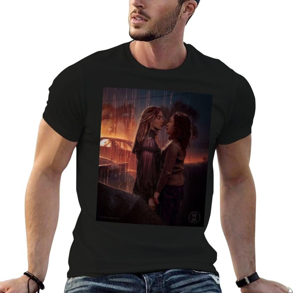 Villaneve Under The Rain Kiss Tshirt T Shirts For Unisex Graphic Tees T Shirts With Prints Unisex T Shirt Cotton Tshirt