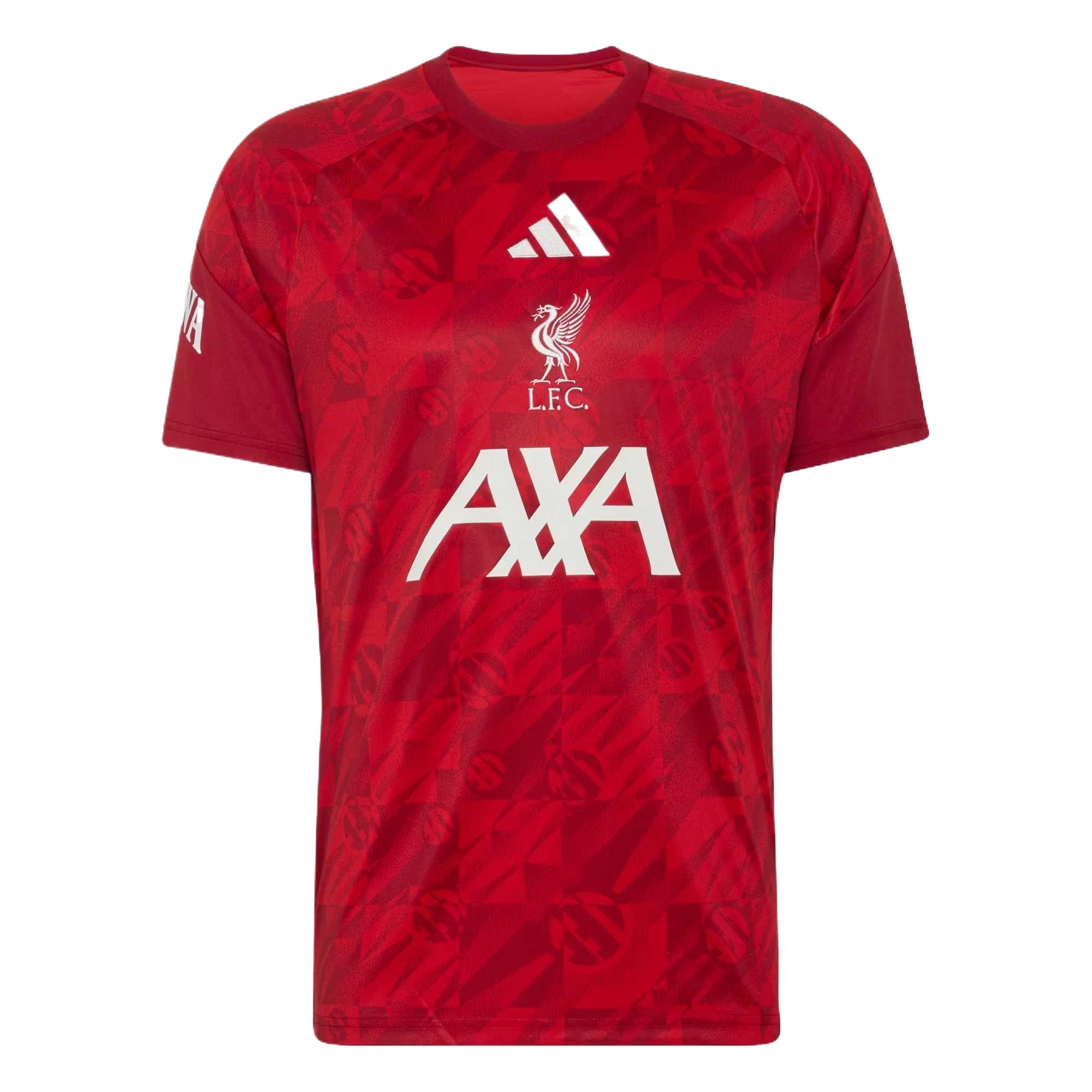 adidas Liverpool FC 26/27 Pre Match Asia Sizing Active Maroon Men s KB5790 L