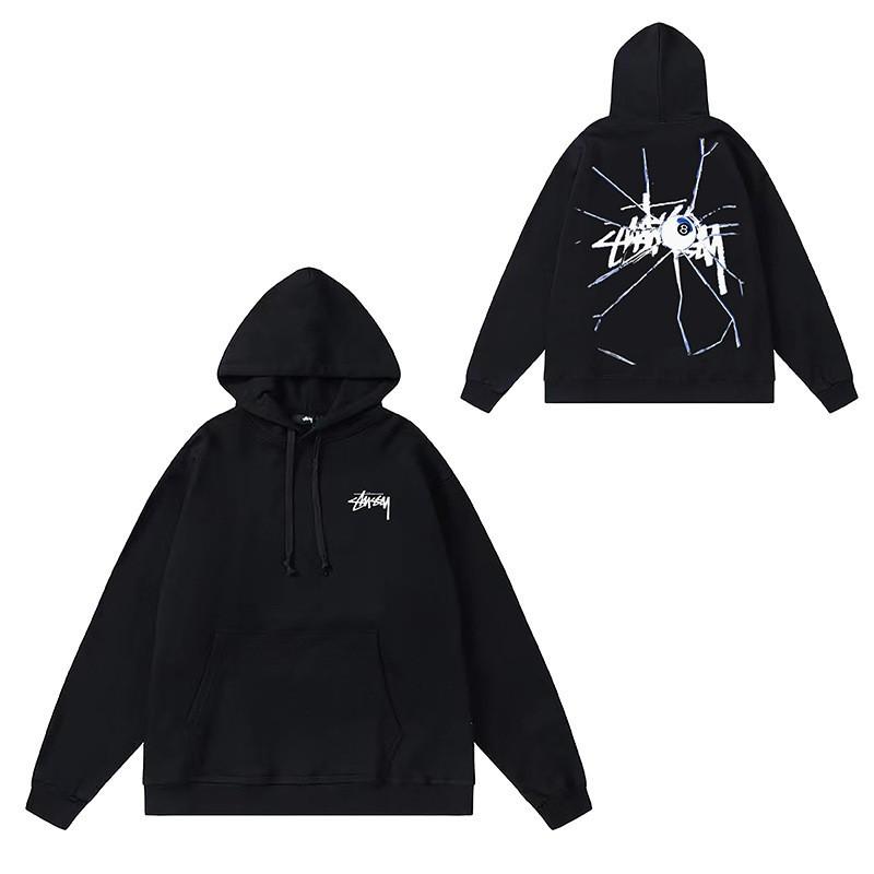 Mens Oversized Hooded Sweatshirt With Letter Print Heavyweight Cotton Winter Streetwear Style