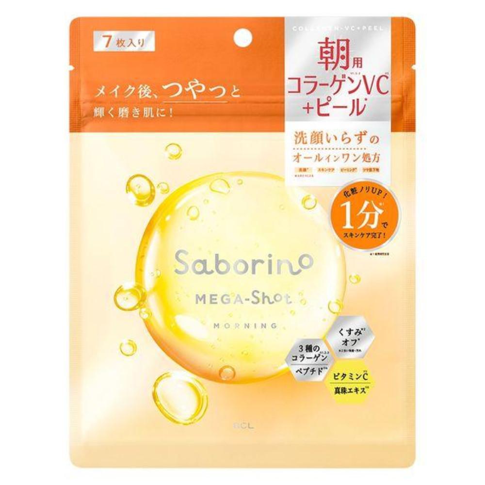 BCL Company Saborino Mega Shot Morning Glow Peel Mask CC 7  32 Sheets