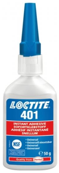 Loctite 401 Universeller Schneller Sekundenkleber, Niedrige Viskosität, Für Metall, Gummi, Kunststoffe, Holz, Pappe Und Keramik