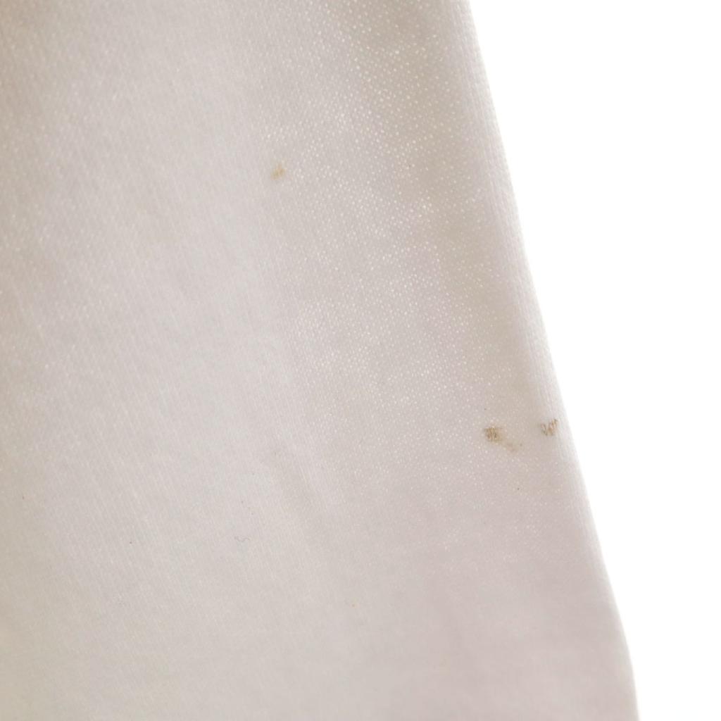 Hanes 80s 90s Old LAUREL BURCH Cat Long sleeve sweat trainer L white Cat Men's Used