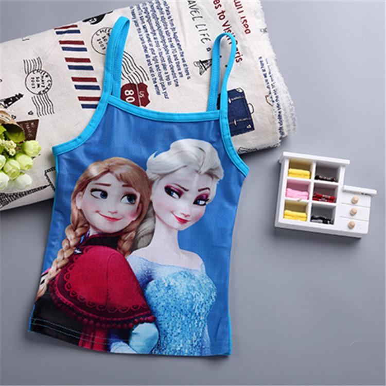 Frozen 2 Snow Queen Girls' Two-Piece Swimsuit - Cartoon Swimwear