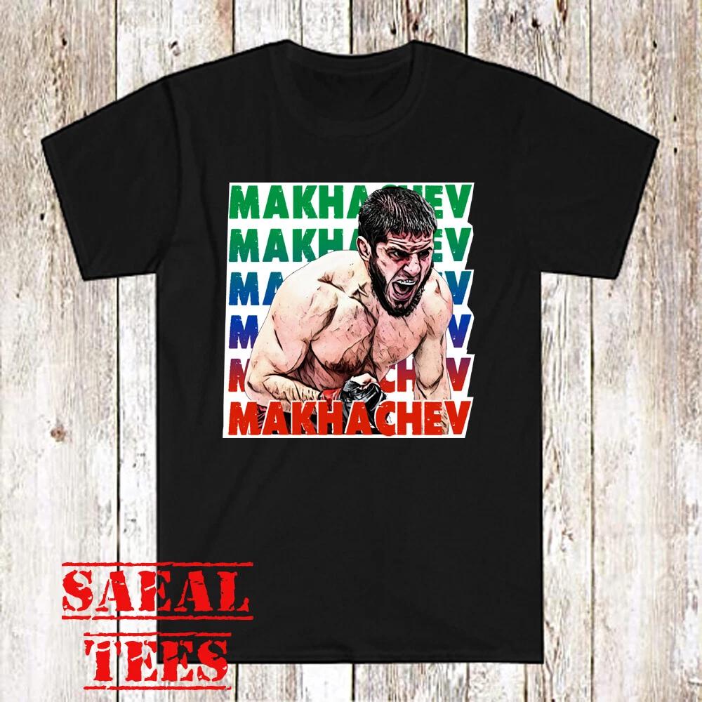 Islam Makhachev MMA Fighter Men s Black Size S-5XL L
