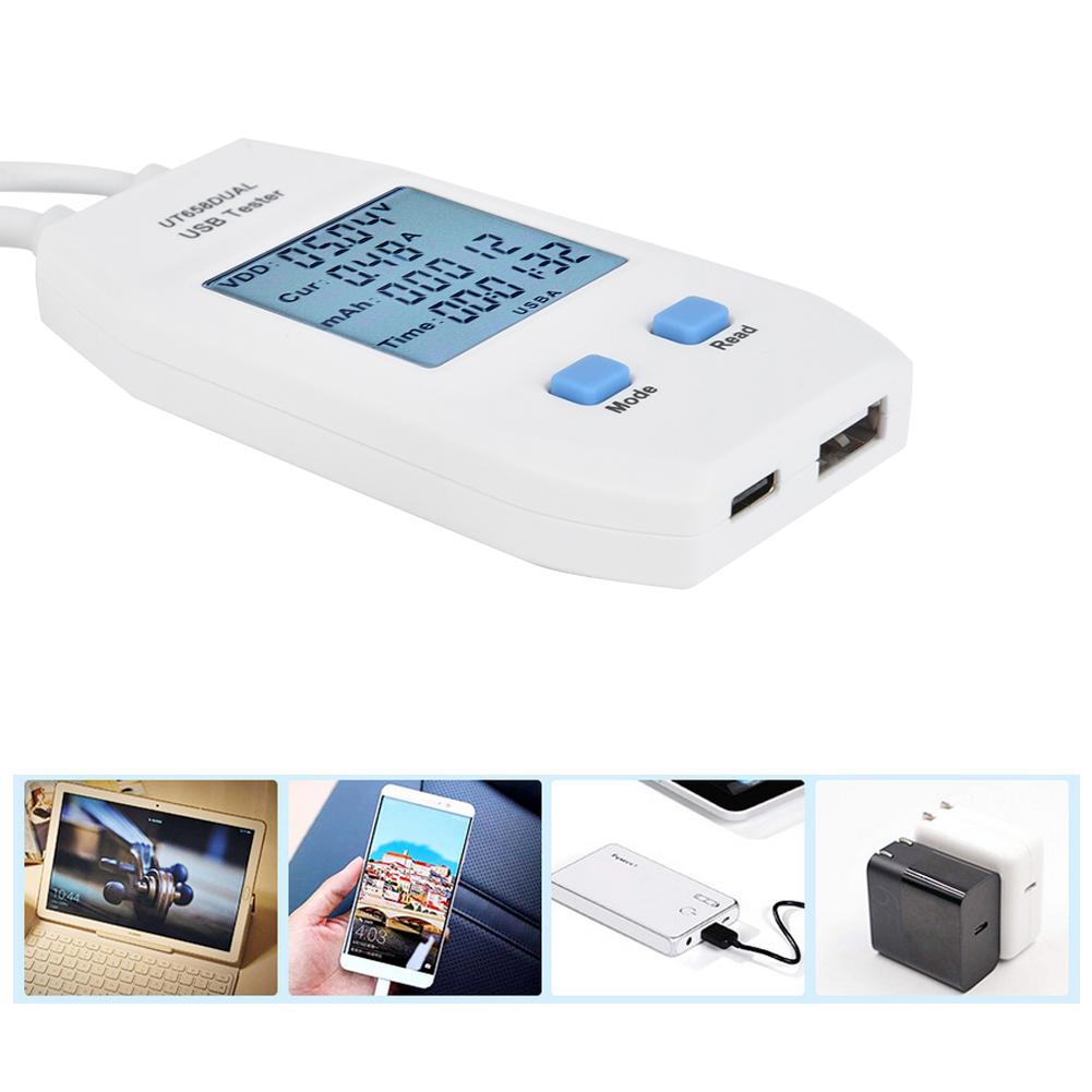 USB Detector Digital Power Capacity Tester T LCD USB Tester Detector Voltmeter Ammeter Digital Power Capacity Tester Meter