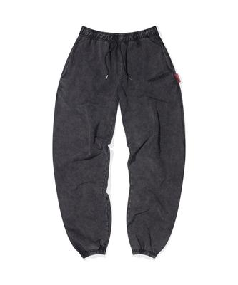 PSSHOPPER Stonewashed High-Density Jogger Pants [Black]