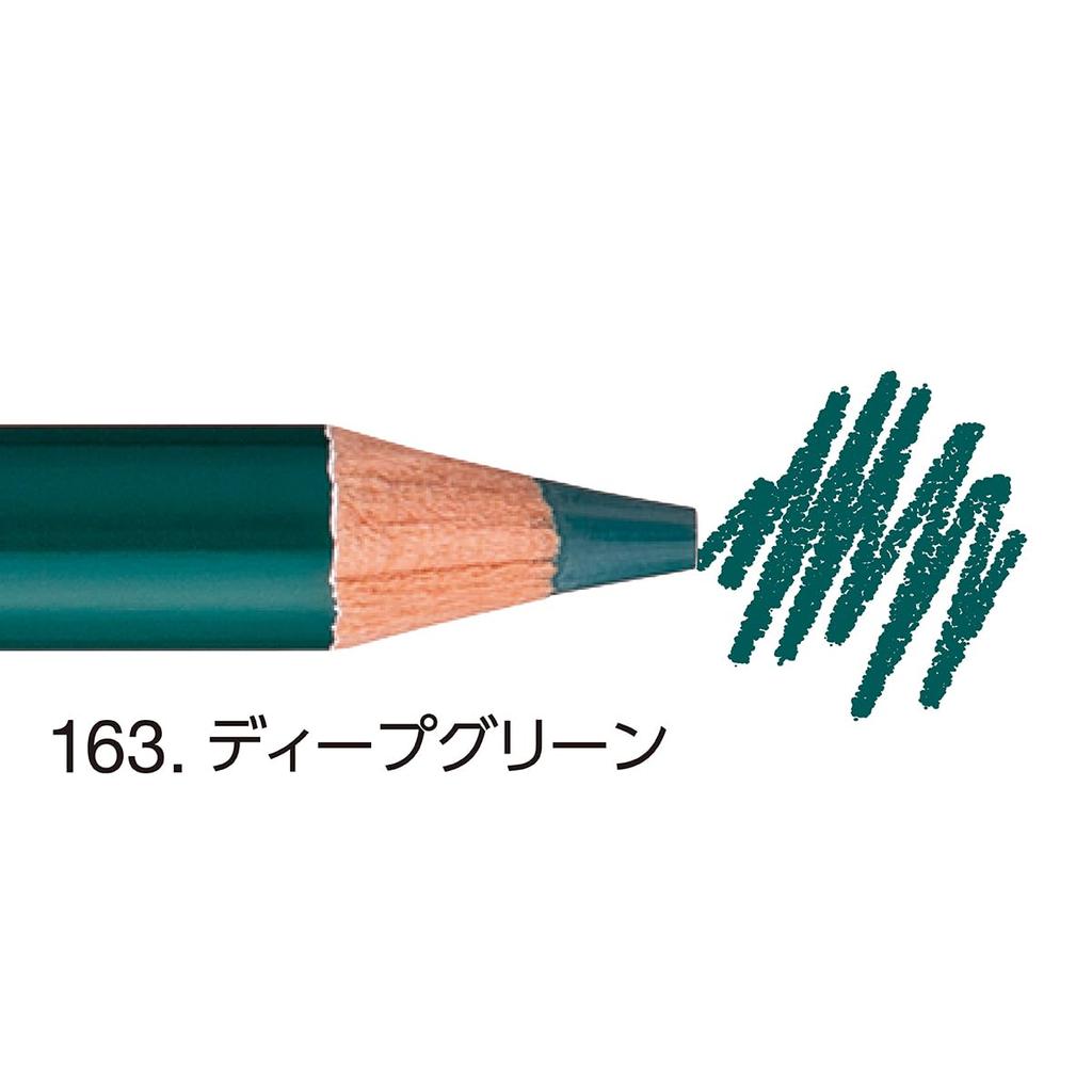 Mitsubishi Pencil Toirono Colored 1 Deep Pencils, Dozen, Green, TR.1631D