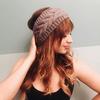 European American Handmade Elastic Yarn Women's Headband Autumn Winter Warm Hair Accessories Ear Protection Twist Knitted Design