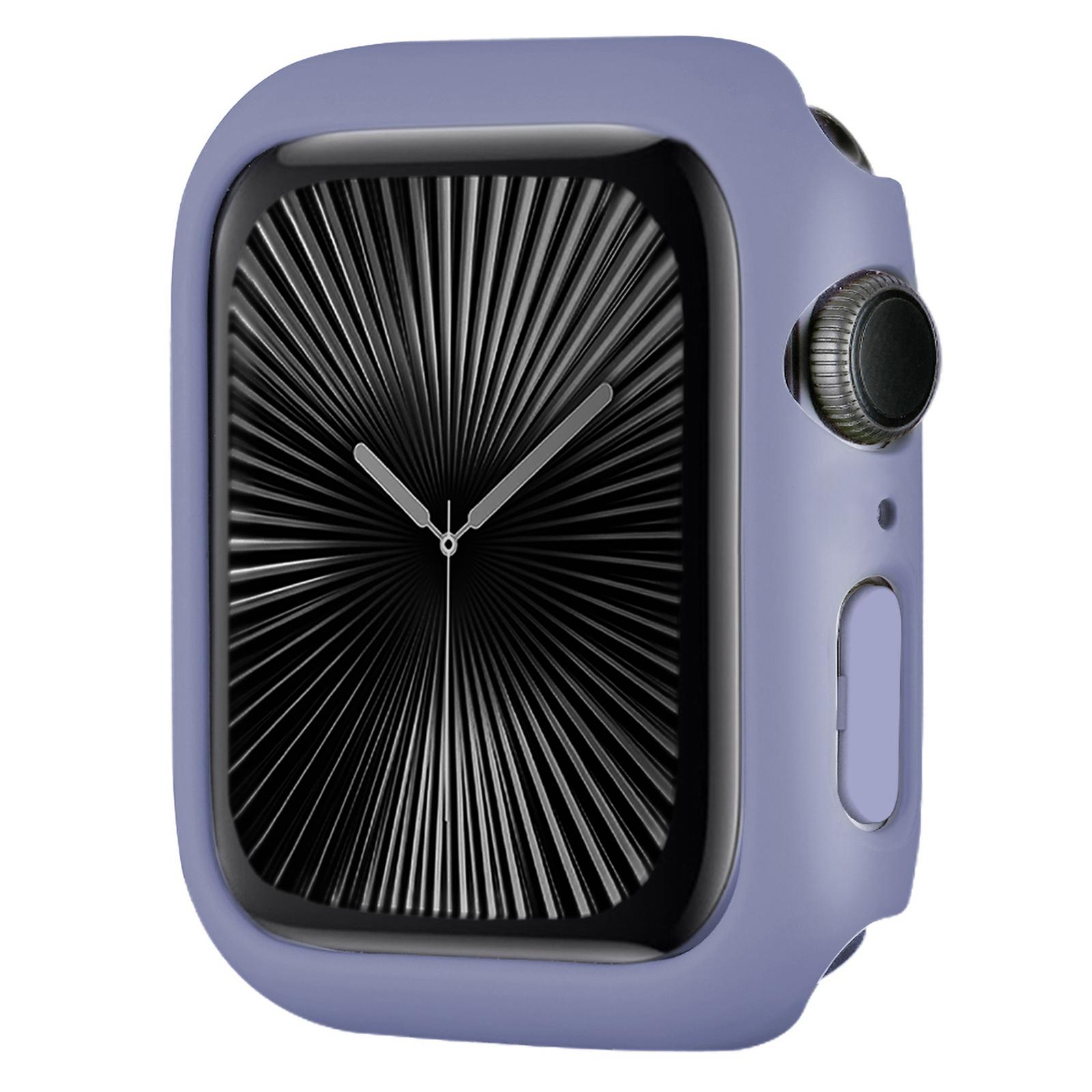 

For Apple Watch Series 11/10 42mm Case Rubberized Hard PC Half Cover Watch Frame C