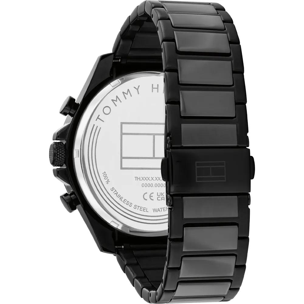 Tommy Hilfiger Herren-Schwarz Chronograph Uhr 1792081