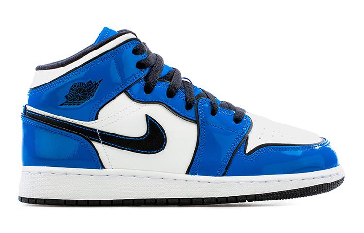 Jordan 1 Mid Signal Blue GS BQ6931-402