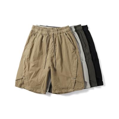 Work Shorts Men's Summer Shorts Men's Loose Casual Five Quarter Pants