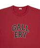 1011 GALLERY Classic Gallery Logo T-Shirts - Red
