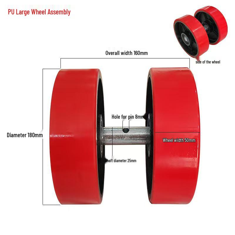 Hydraulic Pallet Truck Accessories: Rubber PU Wheels, Nylon Wheels, Hand Truck Components