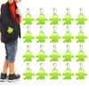 20PCS Safety Reflectors Ghost Safety Equipment Reflective Pendants for Walking Running Jogging Hiking Outdoor Night Riding