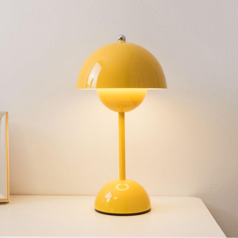 Small Nordic-style Bedside Table Lamp - Long-lasting, Multi-purpose Desk and Night Light