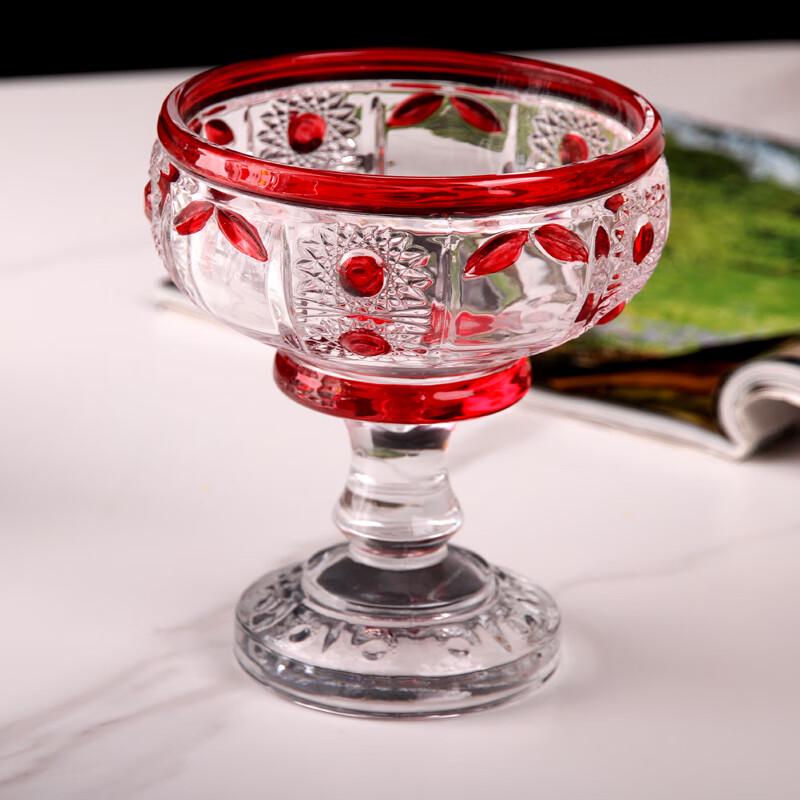 Flavinmci Ręcznie Malowana Kryształowa Szklana Misa Podstawka