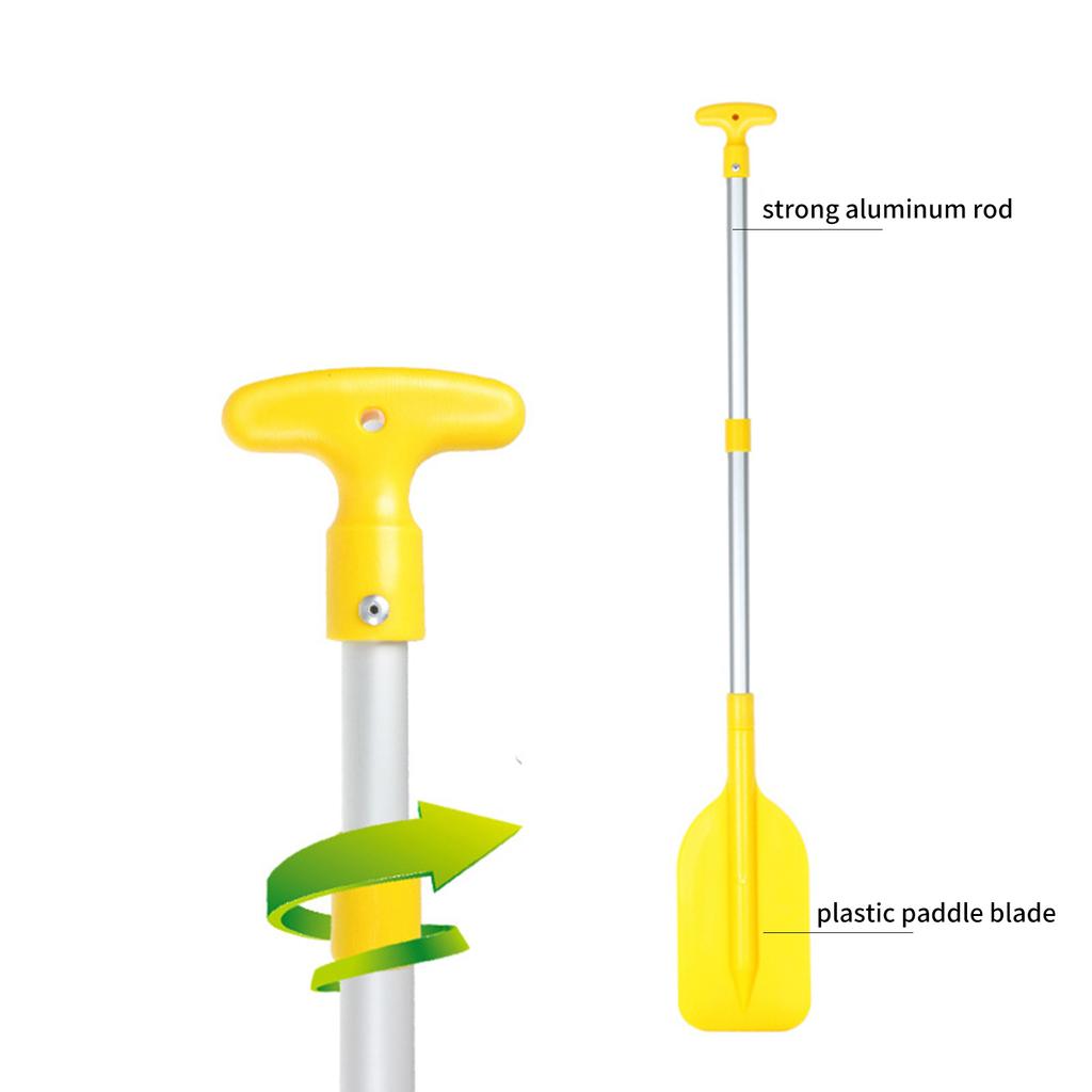 Telescopic Kayak Paddle Rafting Boat Paddle Canoe Oars Plastic Aluminum Alloy Boat Oars 53 108.5cm