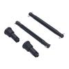 2Pcs/Set Black Rear Drive Shaft for 16101/16102/16103/16201 RC Car Drivetrain Upgrade
