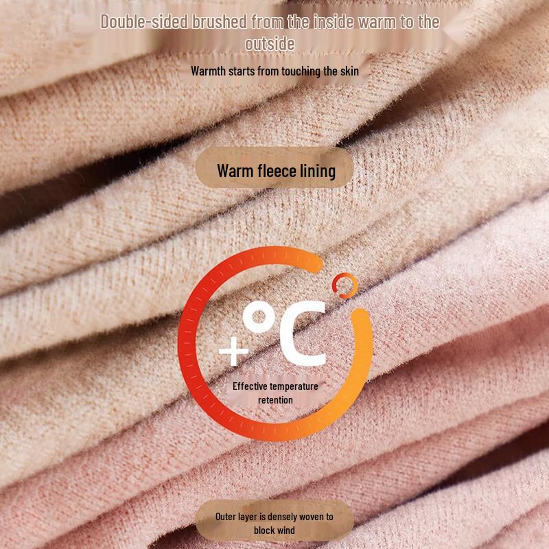 Lonsa Women's Velvet-Lined Thermal Maternity & Nursing Top