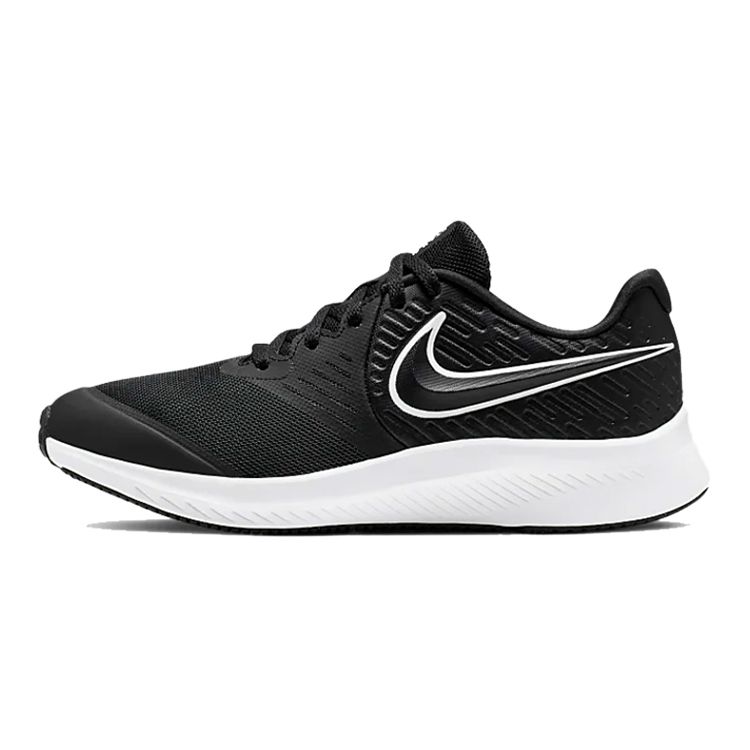 

Nike Star Runner 2 GS Черные женские кроссовки белые AQ3542-001