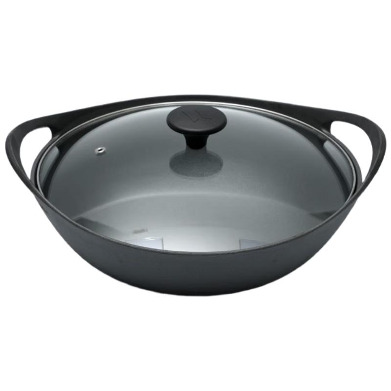 

Gui Heqi Double-Handle Cast Iron Wok