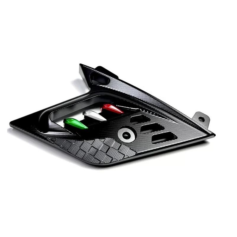 

Для мотоцикла Vespa GTS300 Защита рокера колеса Защитная боковая крышка амортизатора Для GTS300 Мотоциклетные аксессуары Черный