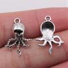 Octopus Seahorse Crab Shrimp Marine Life Charm Antique Bronze Zinc Alloy Jewelry Making Supplies Couple Style