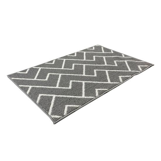 

Килимок для передніх дверей Геометричний стиль Килимок для входу в приміщення Водопоглинаючий низький профіль Килимок для дверей Патіо Килимки для ґанку для під’їзду 50x80cm D