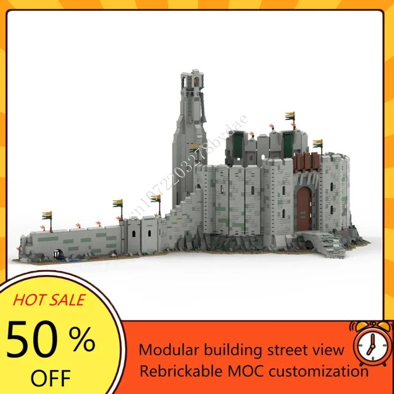 

3542PCSMOC Medieval Castle Custom Puzzle Model Helms Deep Expansion Technical DIY Assembly Set Toy For Technology Holiday Gift