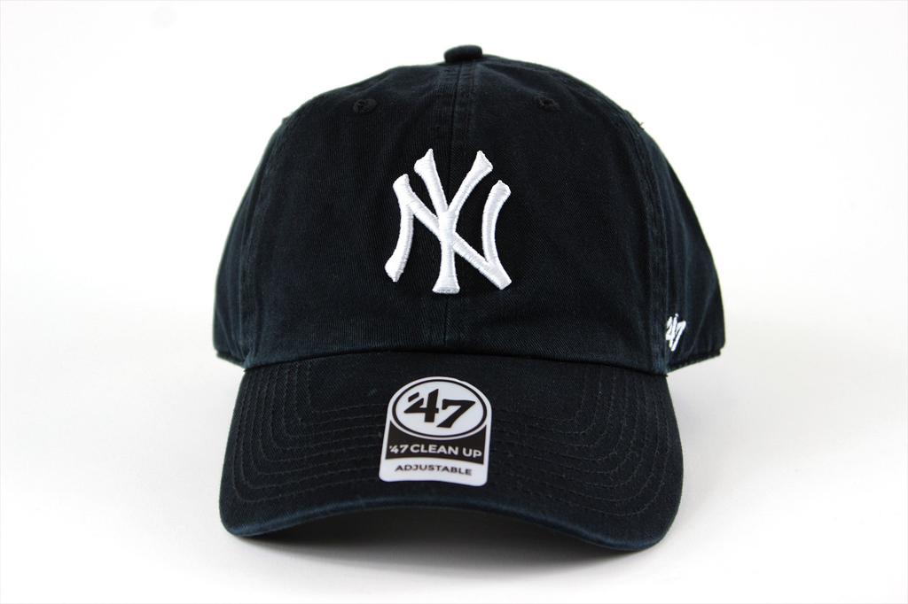 47 Brand 47 Clean Up New York Yankees 1 Cap Cap, Black,