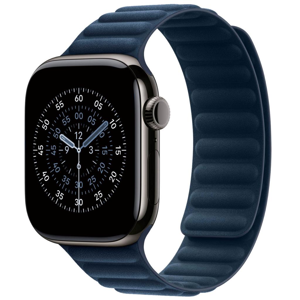 Magnetisches Gliederarmband für Apple Watch Armbänder 40mm 45mm 44mm 41mm 49mm FineWoven Correa Armband iwatch Serie 11 10 9 8 SE ultra 3