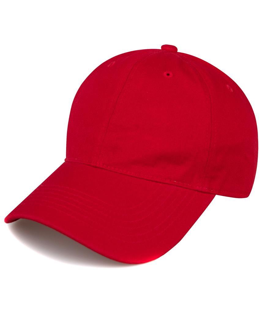 Chaebteo Casual Washing Ball Cap - Red
