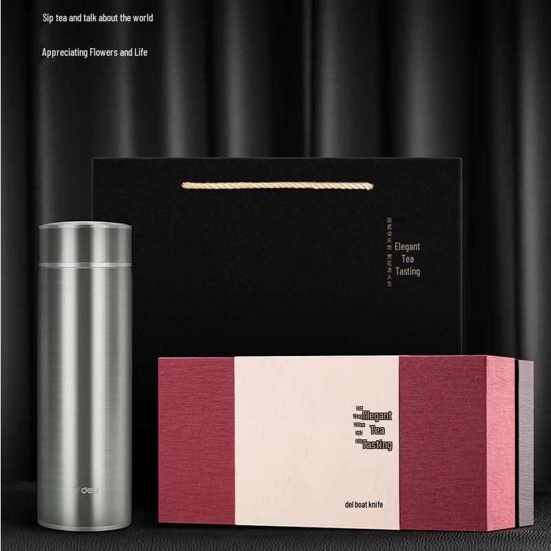 Deli LL616 450ml 316SS Business Thermos Mug