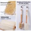 Loofah Bath Brush Loofah Brush Long Handle for Shower Exfoliation Body Deep Cleaning Luffa Sponge for Women Men Adults Family