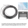 304 Stainless Steel Stainless Steel Rope 7×7 Structure 1.5mm Diameter Stainless Steel Wire 15 Meter Cable Wire Rope