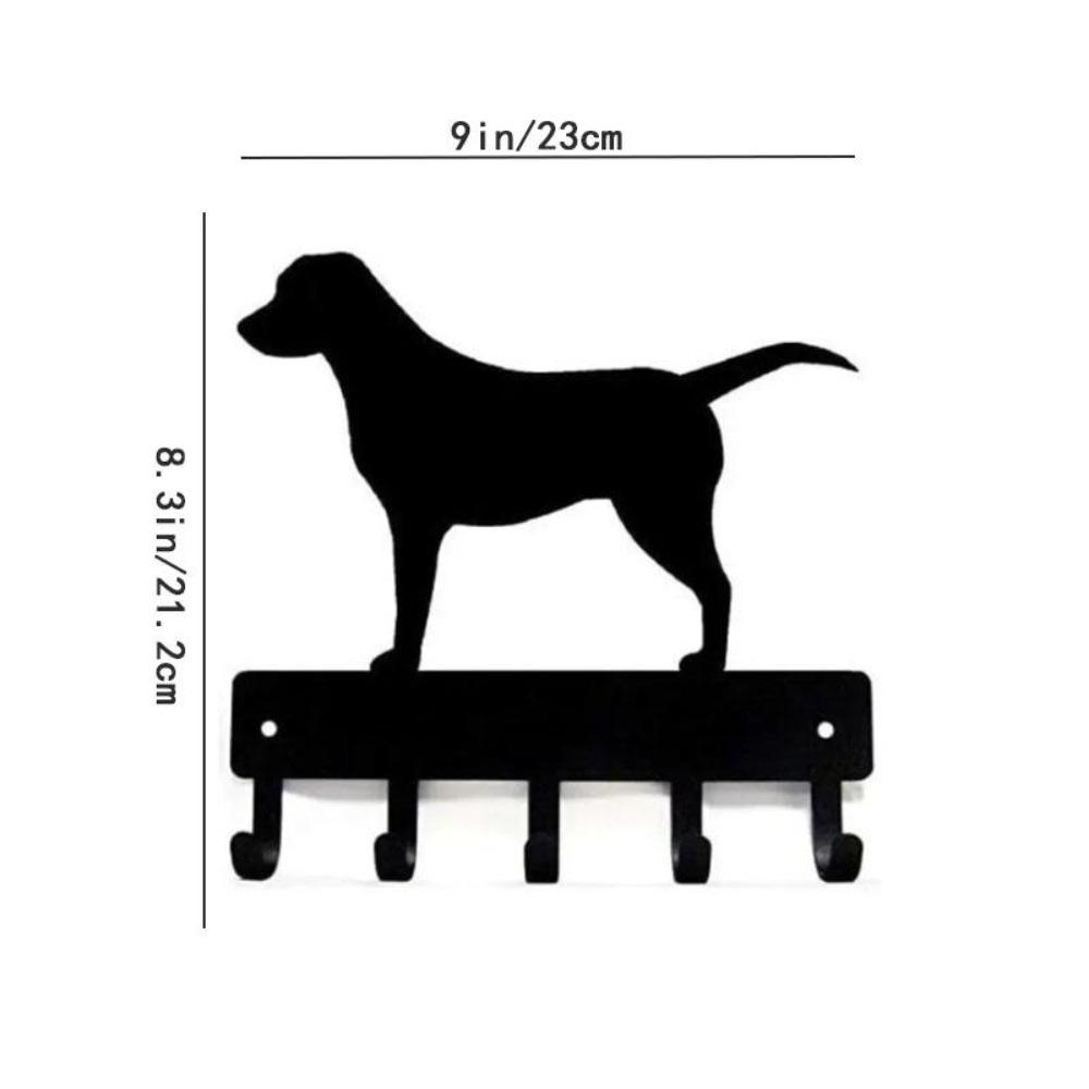 Rottweiler Key Leash Wall Hanger 22.9x23.8cm Pet Wall Art