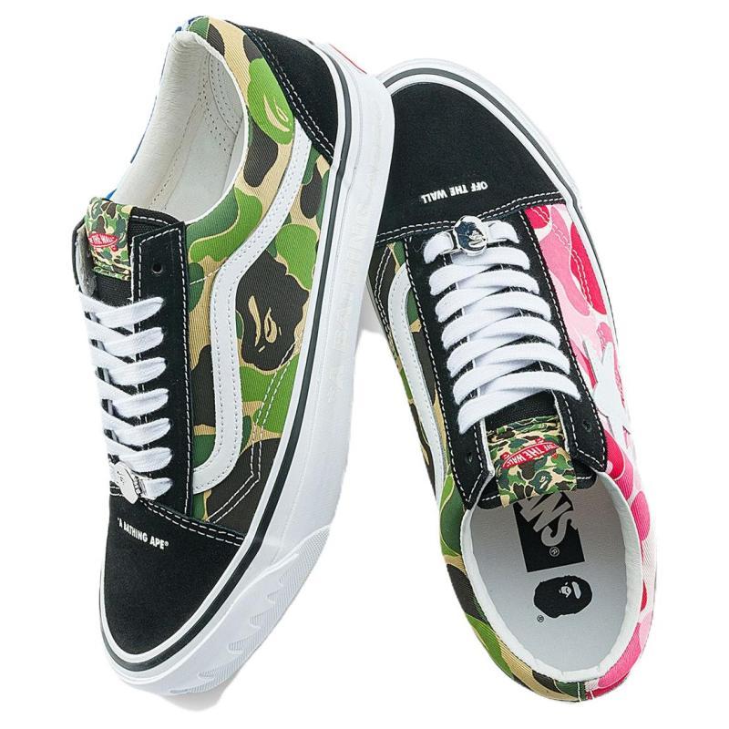Vans Bape X Vans Old Skool 36 'ABC Camo' Sneakers VN000E6VE36