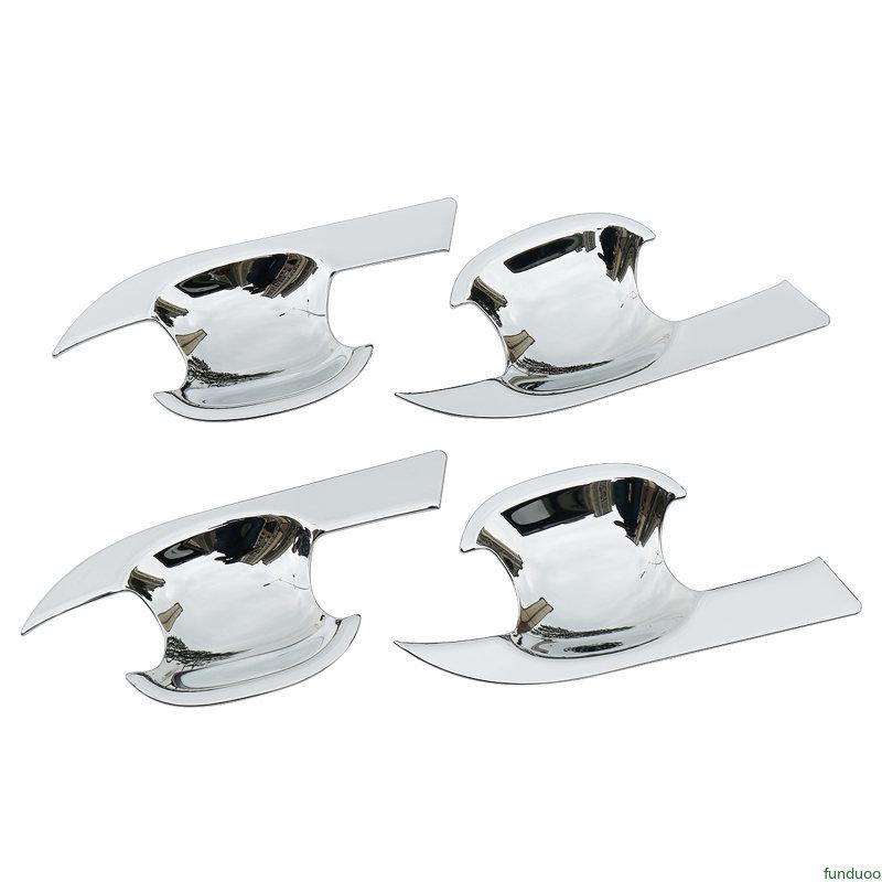 Car Decoration Door Handle Cover For Toyota Yaris Vios XP150 Facelift - Cars Accessories Chrome Silver Exterior Styling