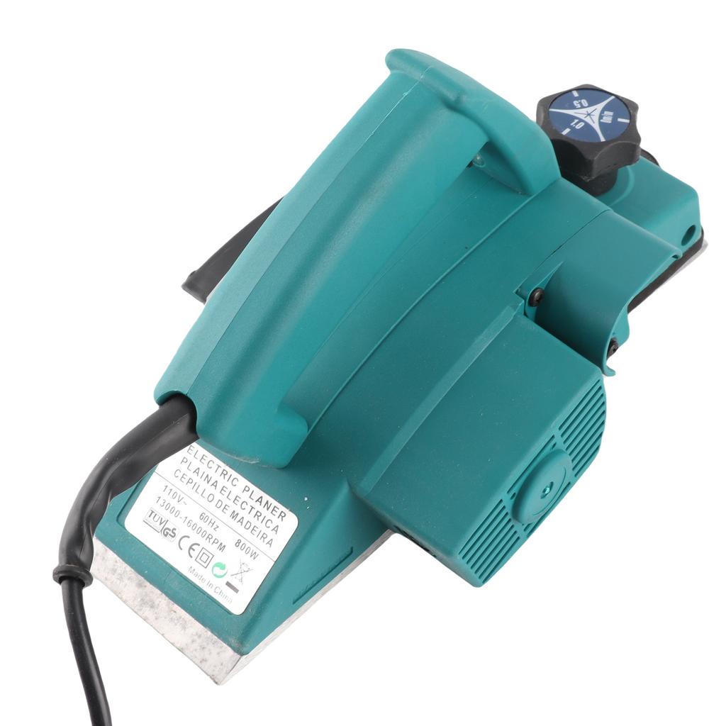 High Efficiency Portable Electric Wood Planer Hand Held Woodworking Power Tool Precise Cutting Smooth Planing for Home Furniture
