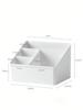 Dormitory living room desktop storage box plastic office cosmetics finishing box remote multi-function finishing storage box bat
