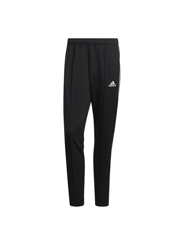 Adidas Double Knit Track Size L Men's 3-Stripes Pants, Black/White, (IA9419)