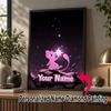 Personalized Mew Diamond Art Custom Name 5D Diamond Painting Full Drill DIY Craft