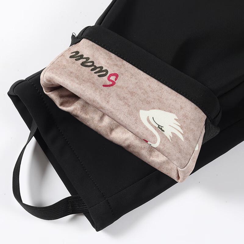 YAYA Women's High-Waist Slimming Goose Down Thermal Winter Pants