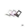 100pcs Sim Tray Holder For Iphone 6 6S 7 8 Plus X XS Max 11 12 Pro Mini SIM Card Tray Slot Holder Adapter Socket Repair Parts