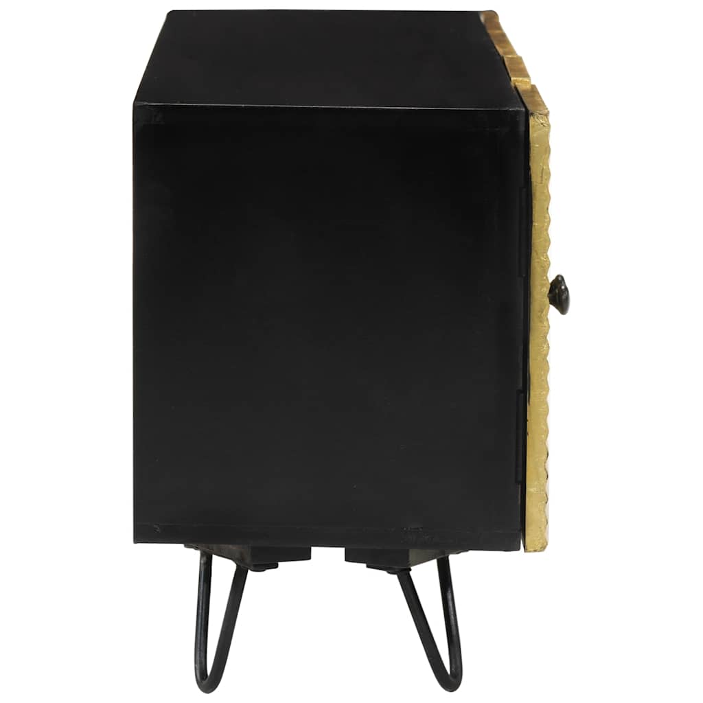 TV Cabinet 110 x 30 x 45 cm Solid Mango Wood