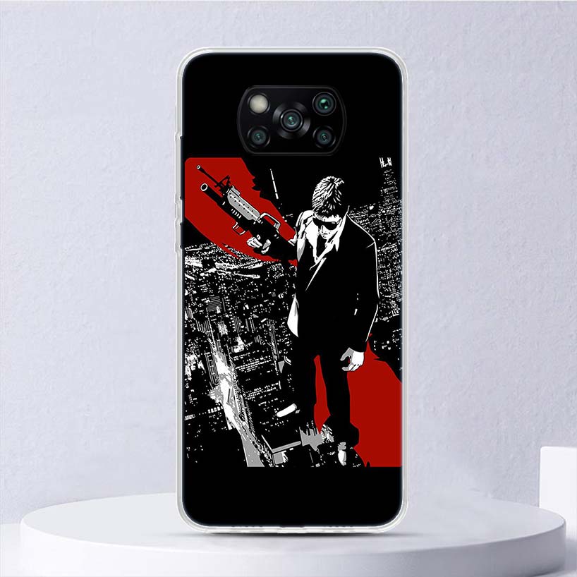 Scarface 1983 Film Al Pacino Movie Soft Case For Xiaomi Poco X7 X6 X5 X4 X3 Nfc F7 Ultra F6 F5 Pro Phone Cover F4 Gt F3 M5S M4 M