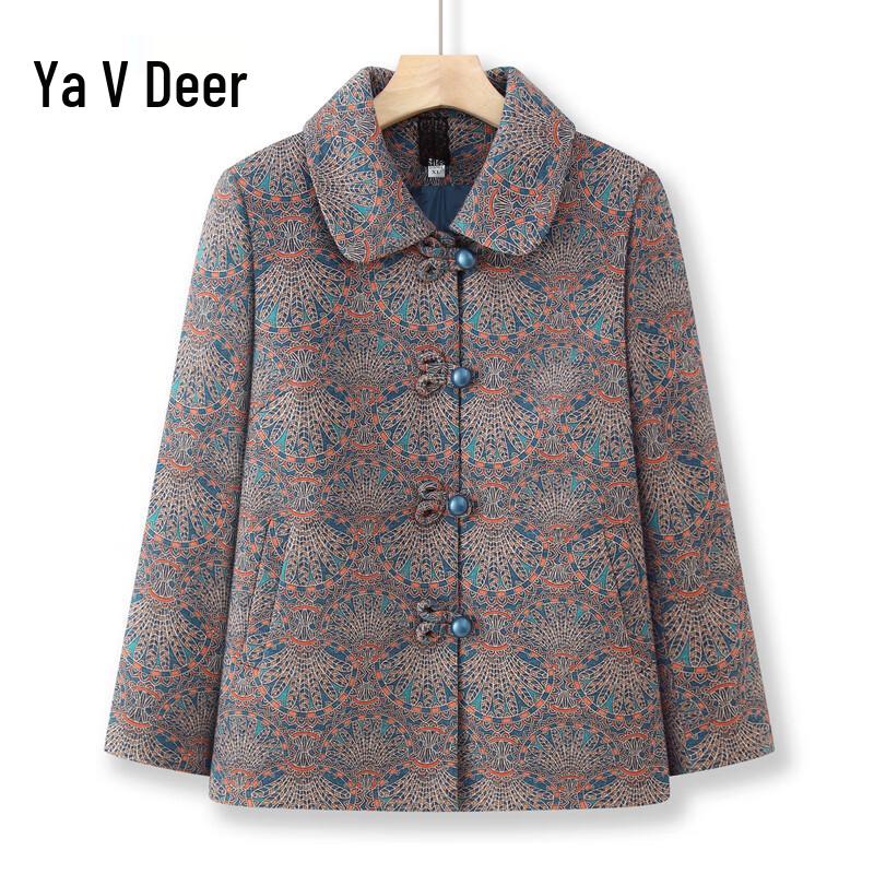 Yalu Women s Casual Lapel Jacket 5XL