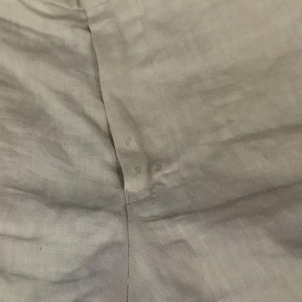 ETRO 100% Linen Tapered Pants Slacks Men's M 46 Inseam 76cm Beige Made In Italy